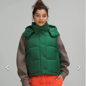 Lululemon Wunder Puff Vest in Green